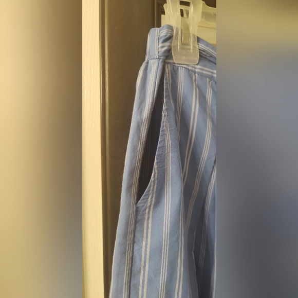 NWT AE Wide Leg Palazzo Stripped Pant. Lined w/Pockets Spring 25 Collection. - Picture 4 of 7